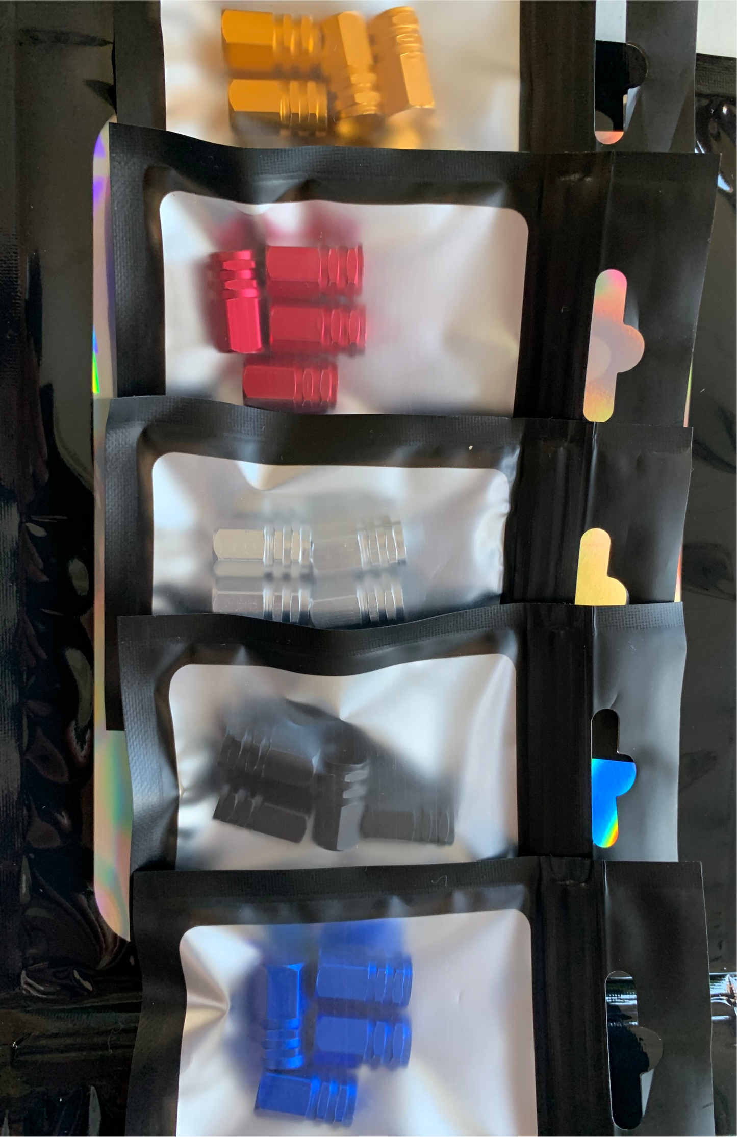 Aluminium Tyre Stem Caps