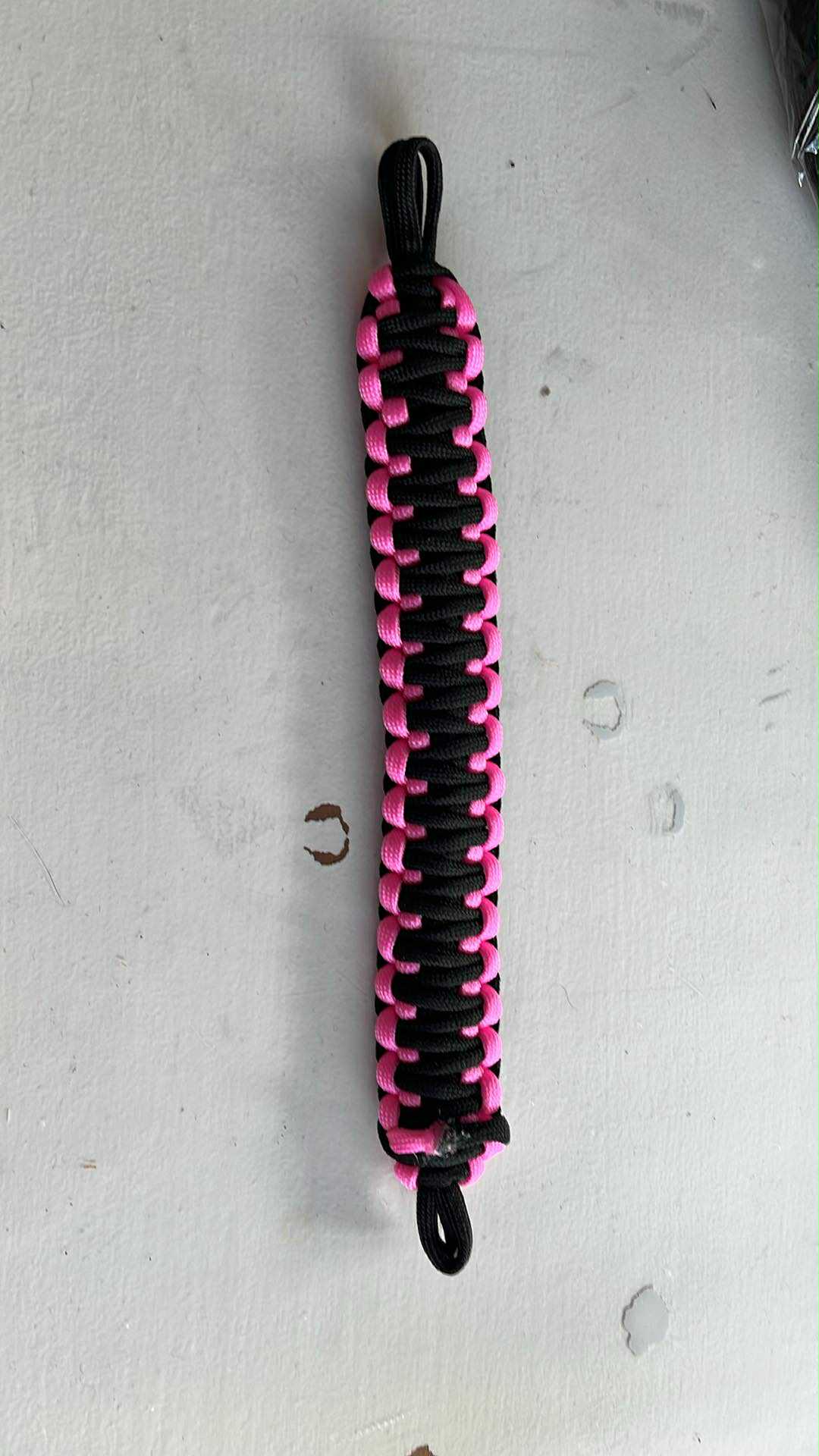 Paracord grab handle