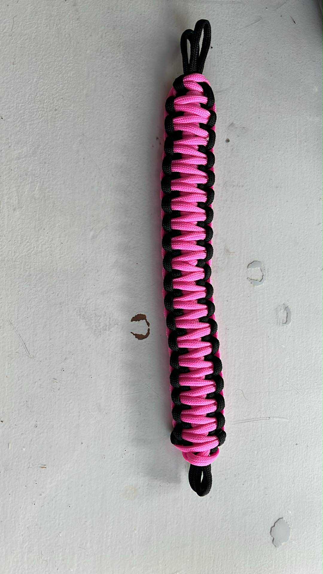 Paracord grab handle